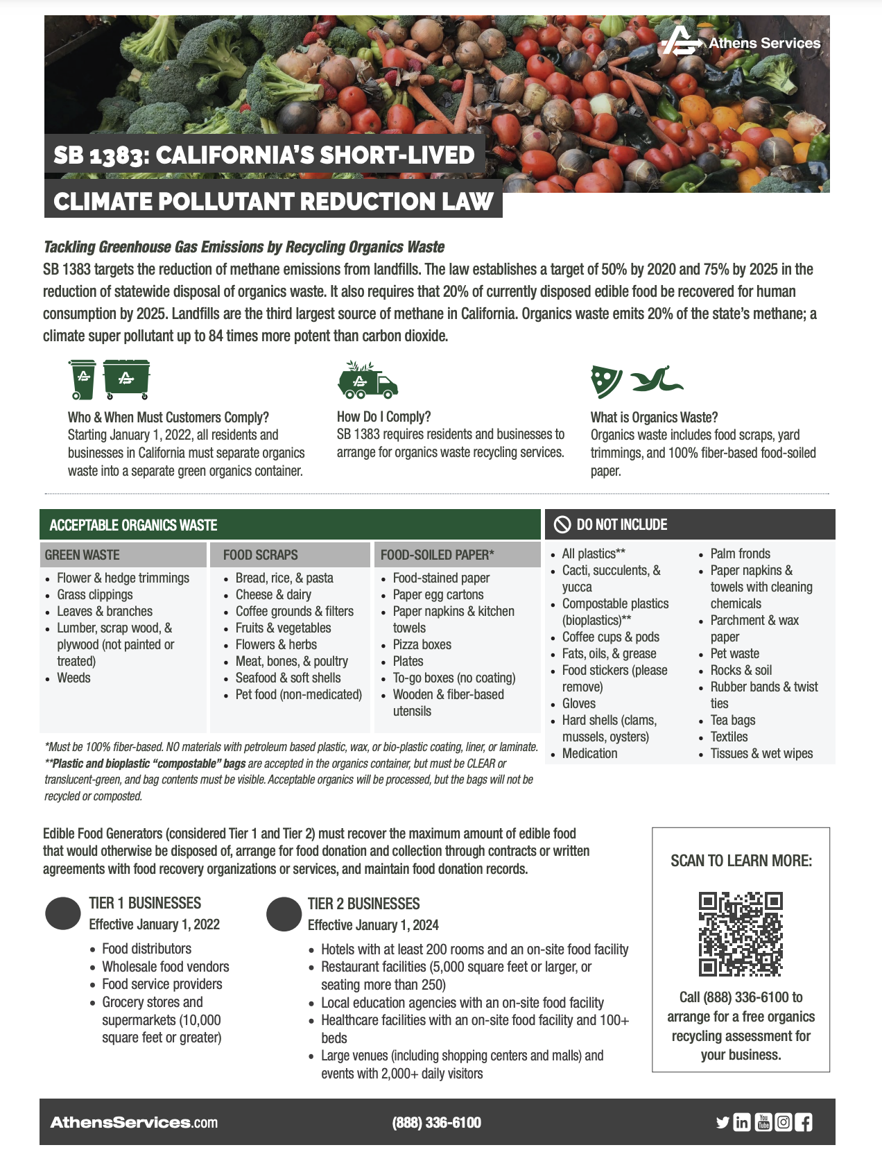 SB 1383 Organics Brochure Download